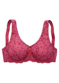 Nuance, Damen Entlastungs-BH, Pink / Eosin