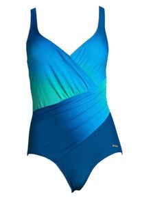 Lascana, Damen Badeanzug, Blau