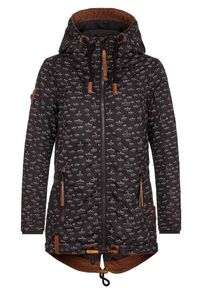 Naketano, Damen Jacke 'Reitsport Forever', Braun / Schwarz / Weiß