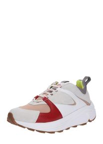 Hugo, Damen Sneaker 'Horizon_Runn_PVC', Rot / Offwhite