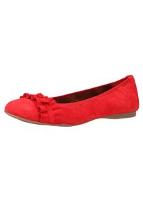 Tamaris, Damen Ballerinas, Rot