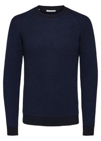 Selected Homme, Herren Pullover, Kobaltblau / Dunkelblau