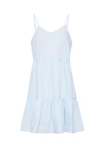 Véro Moda VERO MODA, Damen Kleid 'VMJANE ABK SINGLET DRESS', Blau / Weiß