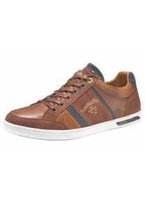 Pantofola d'Oro PANTOFOLA D'ORO, Herren Sneaker 'Mondovi Uomo, Himmelblau / Cognac
