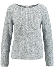Gerry Weber, Damen Pullover, Blau / Gelb / Mischfarben
