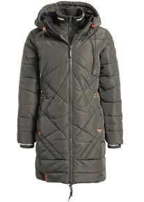 Khujo, Damen Mantel, Oliv