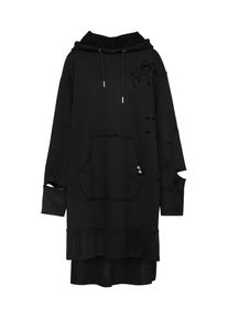 Diesel, Damen Sweatkleid, Schwarz