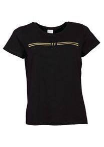 IN FRONT, Damen T-Shirt 'BONNA', Schwarz