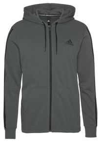 adidas Performance, Herren Sweatjacke 'MH 3', Dunkelgrau / Schwarz