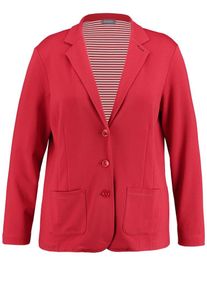 SAMOON, Damen Blazer, Grenadine