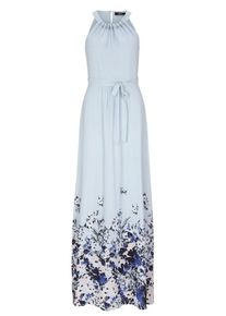 s.Oliver BLACK LABEL, Damen Kleid, Nude / Blau / Hellblau