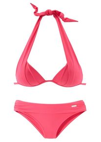 Lascana, Damen Triangel-Bikini, Neonpink