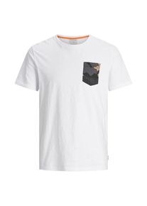 Jack & Jones JACK & JONES, Herren T-Shirt, Wei&szlig;