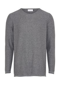 Nowadays, Herren Strickpullover 'The Reverse Crew', Dunkelgrau