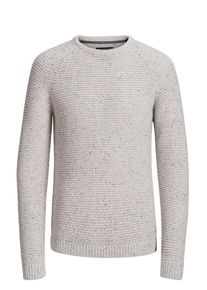 Jack & Jones JACK & JONES, Herren Strickpullover, Camel / Beigemeliert