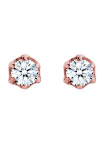 Diamore, Damen Ohrringe, Rosegold
