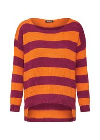 PLEASE, Damen Pullover, Orange / Magenta