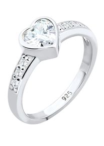Elli, Damen Ring 'Herz', Silber