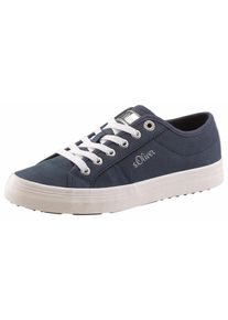 s.Oliver RED LABEL, Damen Sneaker, Nachtblau / Silber