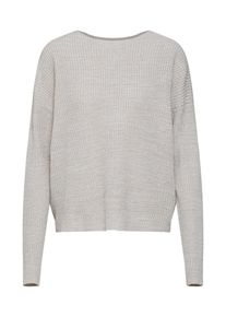V&eacute;ro Moda VERO MODA, Damen Pullover 'VMTIDA LS', Hellgrau / Wei&szlig;