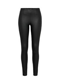 Pieces, Damen Leggings 'SKIN PARO COATED', Schwarz