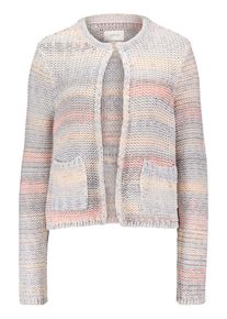 Cartoon, Damen Strickjacke im Farbverlauf, Beige / Braun / Rosé