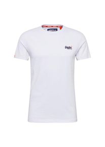 Superdry, Herren T-Shirt 'ORANGE LABEL VNTGE EMB S/S TEE', Wei&szlig;