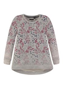 Marc O'Polo Junior Marc O'Polo Junior, M&auml;dchen Longpullover, Grau / Hellpink