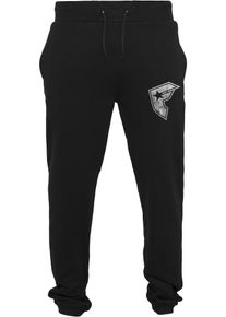 Mister Tee, Herren Sweatpants 'Famous Vintage Logo', Schwarz