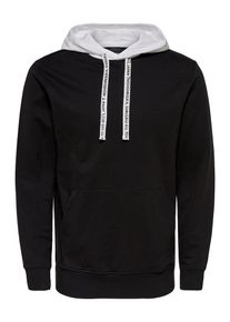 Only & Sons Only & Sons, Herren Sweatshirt, Schwarz / Weiß