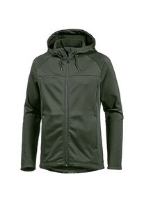 Scheck, Herren Fleecejacke, Oliv