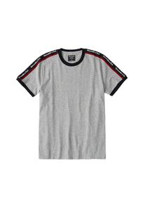 Abercrombie & Fitch Abercrombie & Fitch, Herren Shirt 'LOGO TAPE TEE', Grau