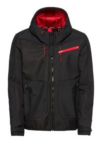 Superdry, Herren Jacke, Rot / Schwarz