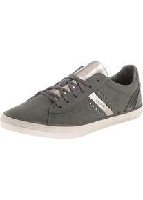 Esprit, Damen Sneakers 'Miana Lace up', Grau / Silber