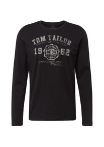 Tom Tailor, Herren T-Shirt, Nachtblau / Dunkelgrau