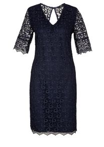 s.Oliver BLACK LABEL, Damen Kleid, Nachtblau