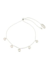 Orelia, Damen Armband 'Coin Charm Drop Slider', Silber