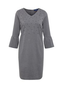 Tom Tailor, Damen Kleid, Graumeliert