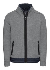 s.Oliver RED LABEL, Herren Strickjacke, Grau / Schwarz