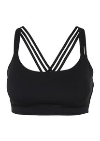 GAP, Damen Sport BH 'MED IMP ECLIPSE STRAPPY BACK', Schwarz