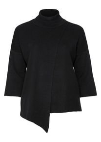 SheeGOTit, Damen Rollkragenpullover, Schwarz