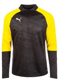 Puma, Herren Sweatshirt, Limone / Schwarz