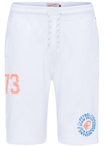 PETROL INDUSTRIES, Herren Shorts, Blau / Lachs / Wei&szlig;