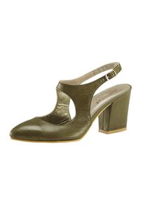 Andrea Conti, Damen Slingpumps, Khaki
