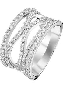 Christ, Damen Ring 'Diamonds', Gold / Silber / Weiß