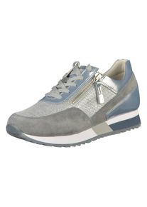 Gabor, Damen Sneaker, Rauchblau / Grau / Silber