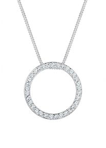 Elli, Damen Kette 'Kreis', Silber