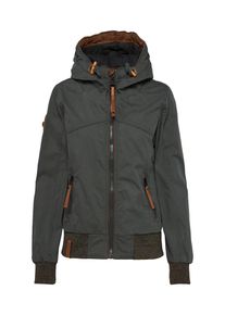 Naketano, Damen Übergangsjacke, Rostbraun / Braunmeliert / Dunkelgrün