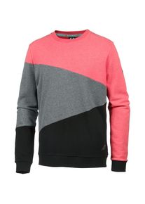 Ragwear, Herren Sweatshirt 'TODD', Dunkelgrau / Cranberry / Schwarz