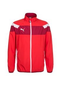 Puma, Herren Trainingsjacke 'Spirit II Woven', Rot / Weiß